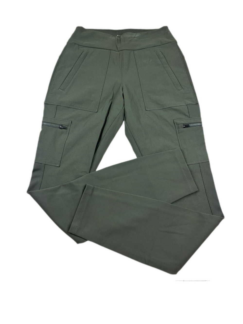 Athleta Headlands Hybrid Cargo Pants Green Size 6 Tall